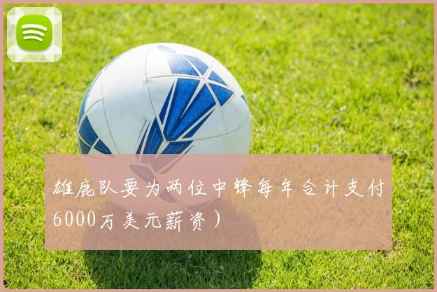 雄鹿队要为两位中锋每年合计支付6000万美元薪资）