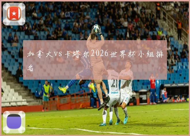 加拿大vs卡塔尔2026世界杯小组排名